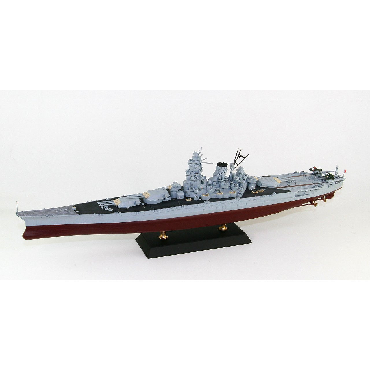 【新品即納】[PTM] (再販) スカイウェーブシリーズ 1/700 日本海軍 戦艦 武蔵(むさし) レイテ沖海戦時 旗・艦名プレートエッチングパーツ付き プラモデル(W201NH) ピットロード(20240724)