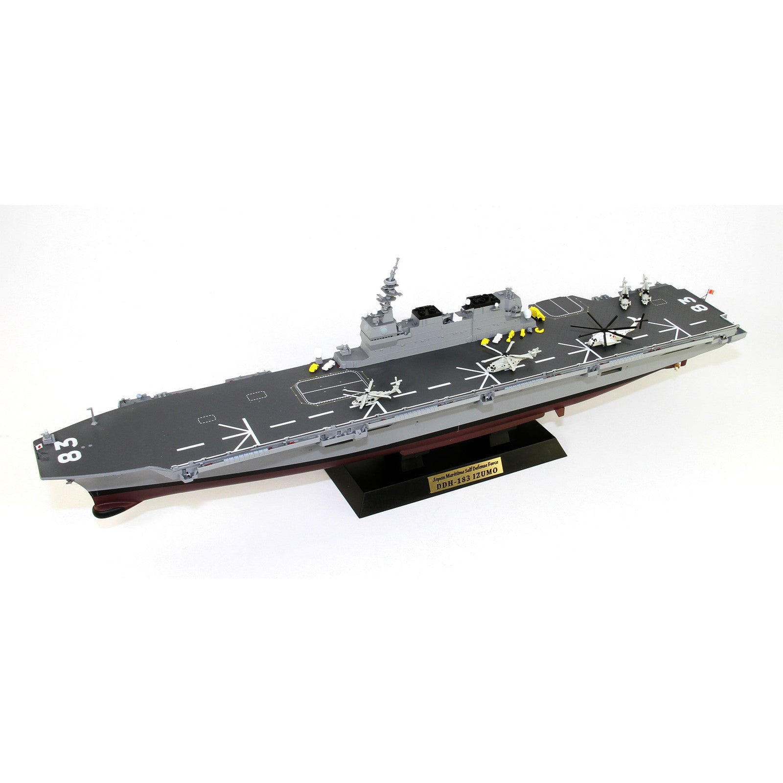 【新品即納】[PTM] (再販) スカイウェーブシリーズ 1/700 海上自衛隊 ヘリコプター搭載護衛艦 DDH-181 いずも 旗・艦名プレートエッチングパーツ付き プラモデル(J72NH) ピットロード(20240724)