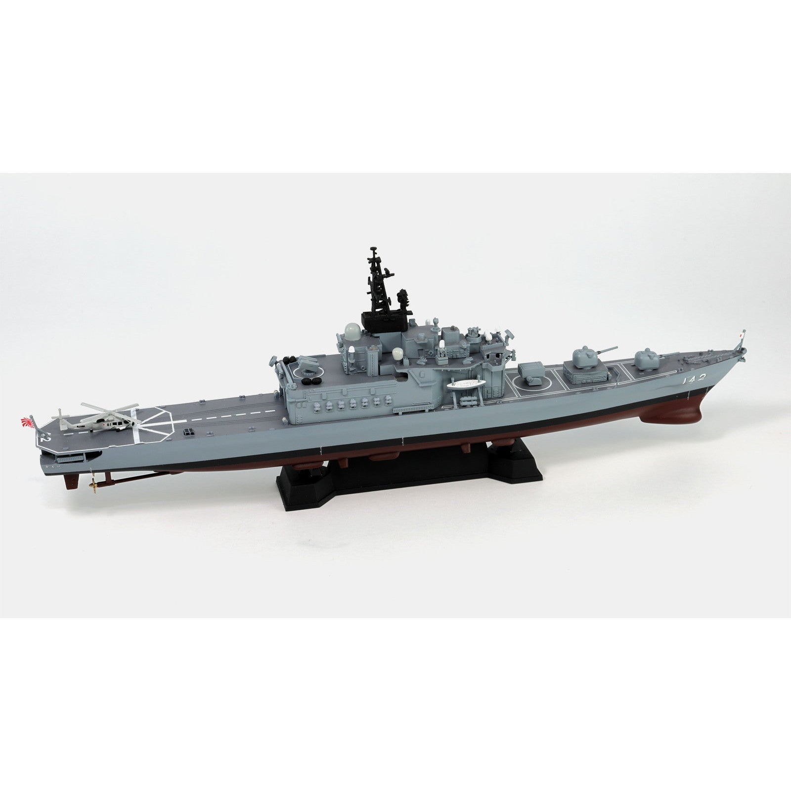 【新品即納】[PTM] (再販) スカイウェーブシリーズ 1/700 海上自衛隊 護衛艦 DDH-142 ひえい 旗・艦名プレートエッチングパーツ付き プラモデル(J81NH) ピットロード(20240724)