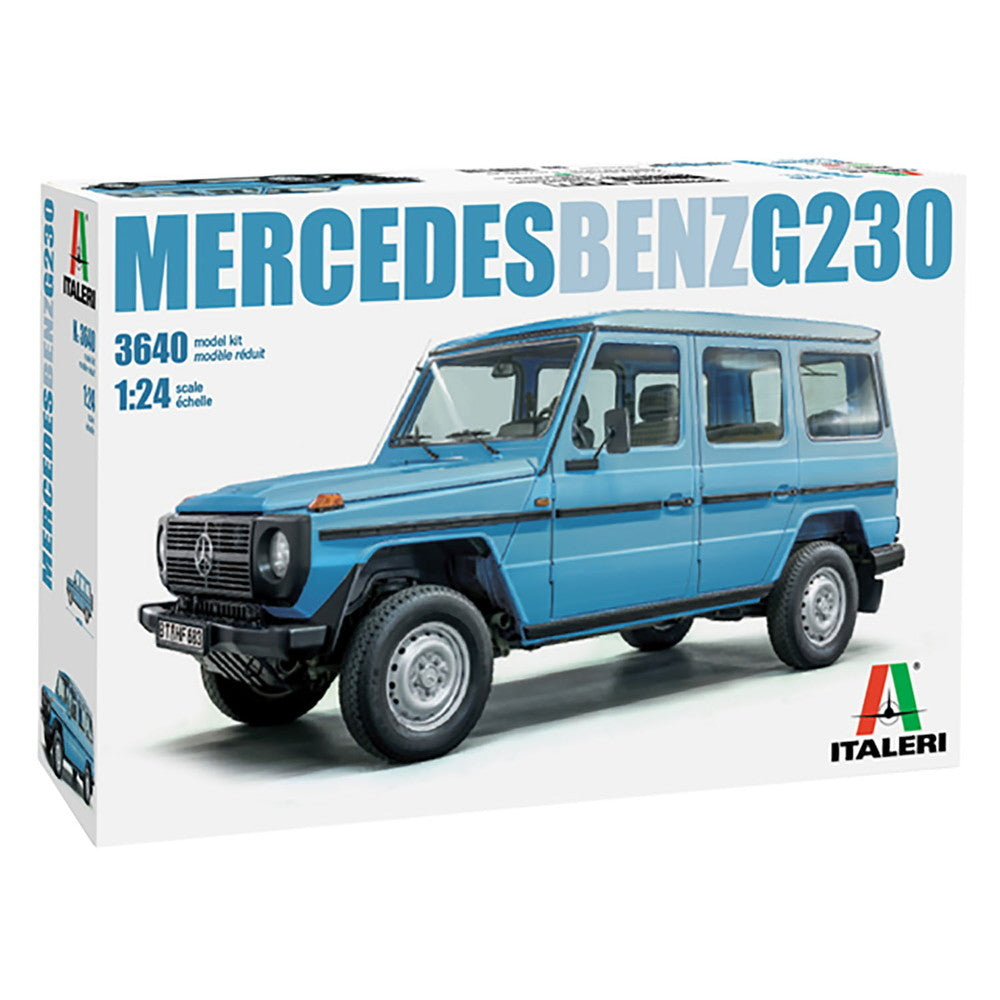 【新品即納】[PTM] (再販) 1/24 メルセデス・ベンツ G 230 ゲレンデヴァーゲン プラモデル(IT3640) ITALERI(イタレリ) (20240731)