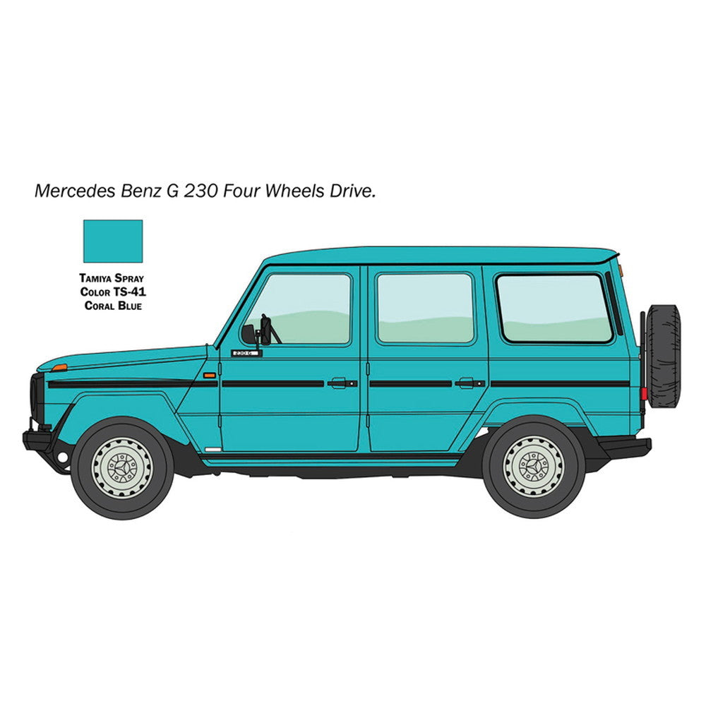【新品即納】[PTM] (再販) 1/24 メルセデス・ベンツ G 230 ゲレンデヴァーゲン プラモデル(IT3640) ITALERI(イタレリ) (20240731)