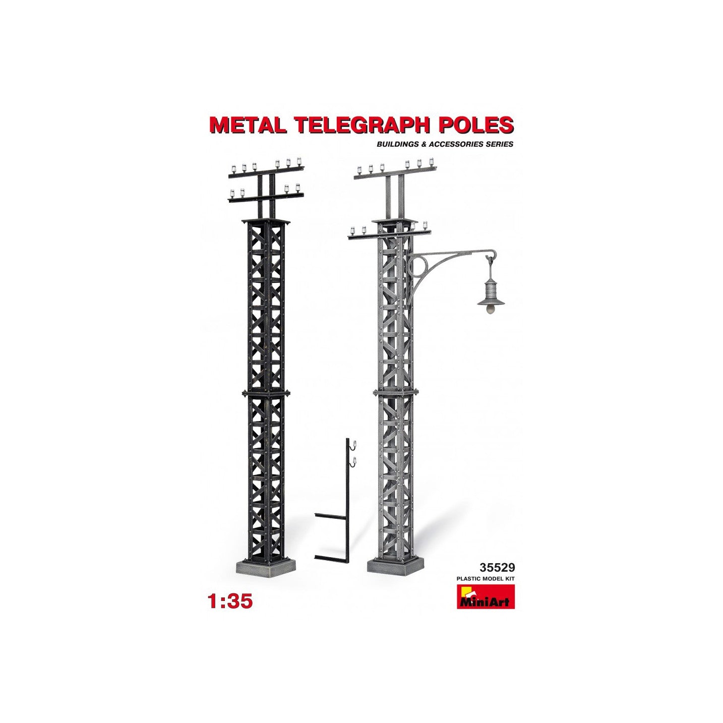 【新品即納】[PTM] (再販) 1/35 鉄製の電柱 ジオラマアクセサリー プラモデル用アクセサリ(MA35529) MiniArt(ミニアート) (20241031)