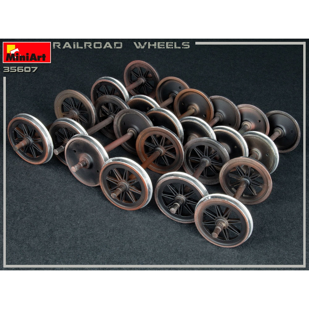 【新品即納】[PTM] (再販) 1/35 鉄道車輪セット プラモデル(MA35607) MiniArt(ミニアート) (20241031)
