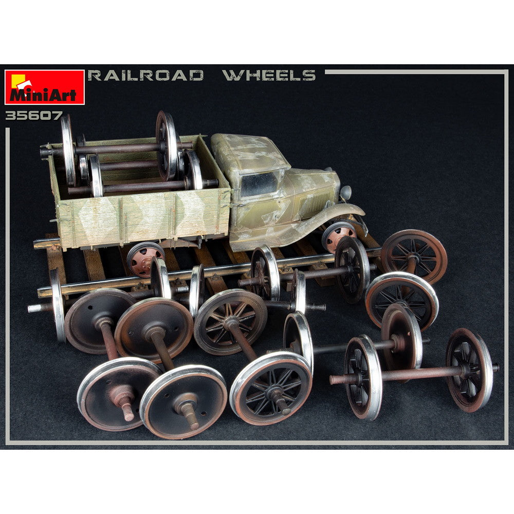 【新品即納】[PTM] (再販) 1/35 鉄道車輪セット プラモデル(MA35607) MiniArt(ミニアート) (20241031)