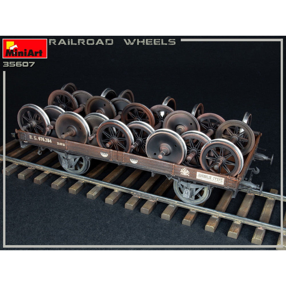 【新品即納】[PTM] (再販) 1/35 鉄道車輪セット プラモデル(MA35607) MiniArt(ミニアート) (20241031)