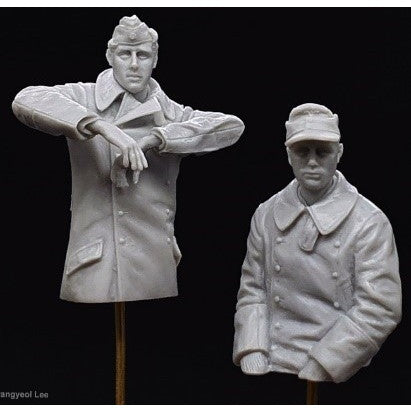 【新品即納】[PTM] 1/35 第501重戦車大隊 タイガーII 無線手 & 操縦手(半身像) レジンキャストキット プラモデル用アクセサリ(ARP35025) ARTO production(ARTOプロダクション) (20240731)