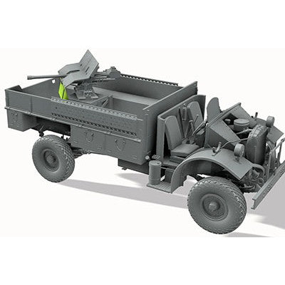【新品即納】[PTM] (再販) 1/35 英・LRDGフォードF-30ガントラック・ボフォース37mm砲搭載・フィギア2体付き プラモデル(TB35307) Thunder Model(サンダーモデル) (20240831)