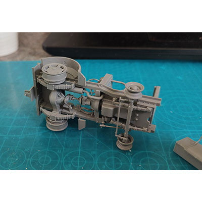 【新品即納】[PTM] (再販) 1/32 米英・クラークトール6牽引トラクター航空機用Mill-33型 プラモデル(TB32001) Thunder Model(サンダーモデル) (20240831)