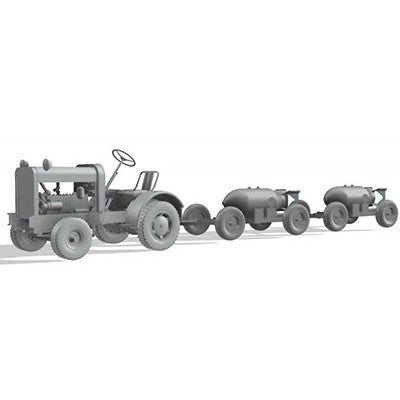 【新品即納】[PTM] (再販) 1/32 米英・クラークトール6牽引トラクター+爆弾トレーラーMk2型2両 プラモデル(TB32003) Thunder Model(サンダーモデル) (20240831)