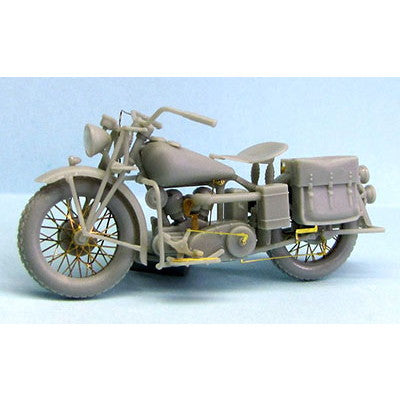 【新品即納】[PTM] (再販) 1/35 米・軍用バイク インディアン741B・2台入り プラモデル(TB35003) Thunder Model(サンダーモデル) (20240831)