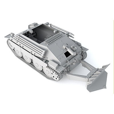 【新品即納】[PTM] (再販) 1/35 独・ベルゲヘッツァー戦車回収車後期型 プラモデル(TB35101) Thunder Model(サンダーモデル) (20240831)