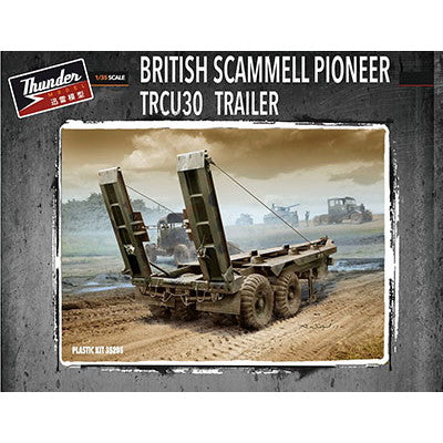 【新品即納】[PTM] (再販) 1/35 英・TRCU30戦車運搬30トントレーラー プラモデル(TB35205) Thunder Model(サンダーモデル) (20240831)