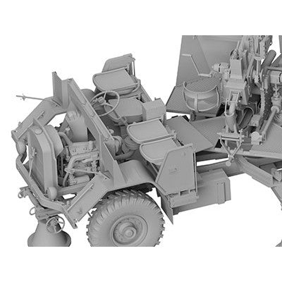 【新品即納】[PTM] (再販) 1/35 英・モーリスボフォースC9/B 40ミリ対空砲搭載トラック プラモデル(TB35209) Thunder Model(サンダーモデル) (20240831)