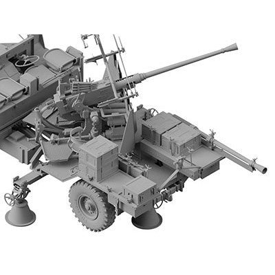【新品即納】[PTM] (再販) 1/35 英・モーリスボフォースC9/B 40ミリ対空砲搭載トラック プラモデル(TB35209) Thunder Model(サンダーモデル) (20240831)