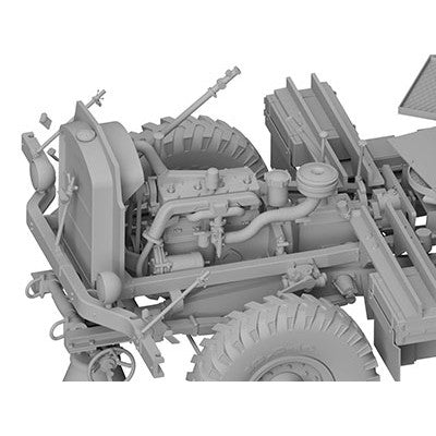 【新品即納】[PTM] (再販) 1/35 英・モーリスボフォースC9/B 40ミリ対空砲搭載トラック プラモデル(TB35209) Thunder Model(サンダーモデル) (20240831)