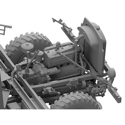 【新品即納】[PTM] (再販) 1/35 英・モーリスボフォースC9/B対空砲自走トラック初期型 プラモデル(TB35210) Thunder Model(サンダーモデル) (20240831)