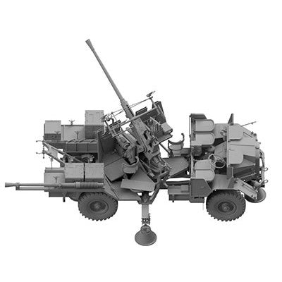 【新品即納】[PTM] (再販) 1/35 英・モーリスボフォースC9/B対空砲自走トラック初期型 プラモデル(TB35210) Thunder Model(サンダーモデル) (20240831)