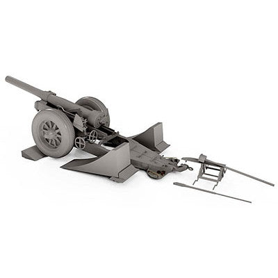 【新品即納】[PTM] (再販) 1/35 英・BL 7.2インチ 榴弾砲・WWII プラモデル(TB35211) Thunder Model(サンダーモデル) (20240831)