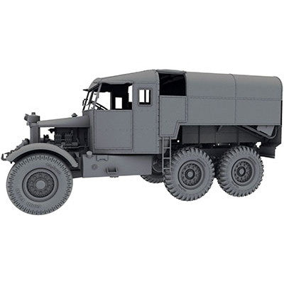 【新品即納】[PTM] (再販) 1/35 英・スキャンメル重砲牽引トラクターR100+BL 7.2インチ榴弾砲 プラモデル(TB35212) Thunder Model(サンダーモデル) (20240831)