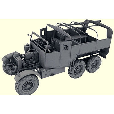 【新品即納】[PTM] (再販) 1/35 英・スキャンメル重砲牽引トラクターR100+BL 7.2インチ榴弾砲 プラモデル(TB35212) Thunder Model(サンダーモデル) (20240831)