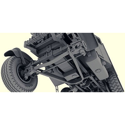 【新品即納】[PTM] (再販) 1/35 英・スキャンメル重砲牽引トラクターR100+BL 7.2インチ榴弾砲 プラモデル(TB35212) Thunder Model(サンダーモデル) (20240831)