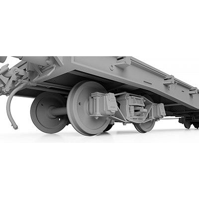 【新品即納】[PTM] (再販) 1/35 独・重平貨車 Ssyl 50トン搭載戦車運搬用 プラモデル(TB35904) Thunder Model(サンダーモデル) (20240831)