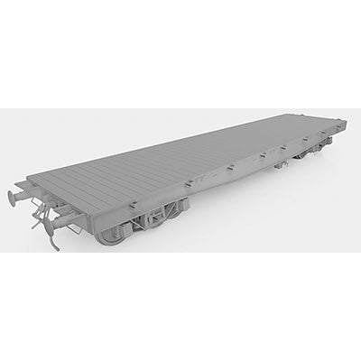 【新品即納】[PTM] (再販) 1/35 独・重平貨車 Ssyl 50トン搭載戦車運搬用 プラモデル(TB35904) Thunder Model(サンダーモデル) (20240831)