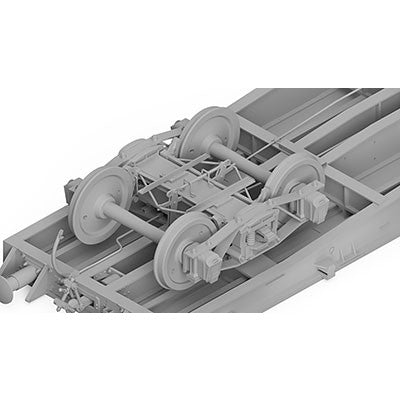 【新品即納】[PTM] (再販) 1/35 独・重平貨車 Ssyl 50トン搭載戦車運搬用 プラモデル(TB35904) Thunder Model(サンダーモデル) (20240831)