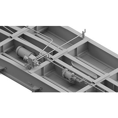 【新品即納】[PTM] (再販) 1/35 独・重平貨車 Ssyl 50トン搭載戦車運搬用 プラモデル(TB35904) Thunder Model(サンダーモデル) (20240831)