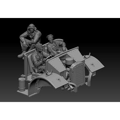 【新品即納】[PTM] (再販) 1/35 英・長距離砂漠挺身隊(LRDG) フィギア3体・Vol.1 プラモデル用アクセサリ(TBF3501) Thunder Model(サンダーモデル) (20240831)