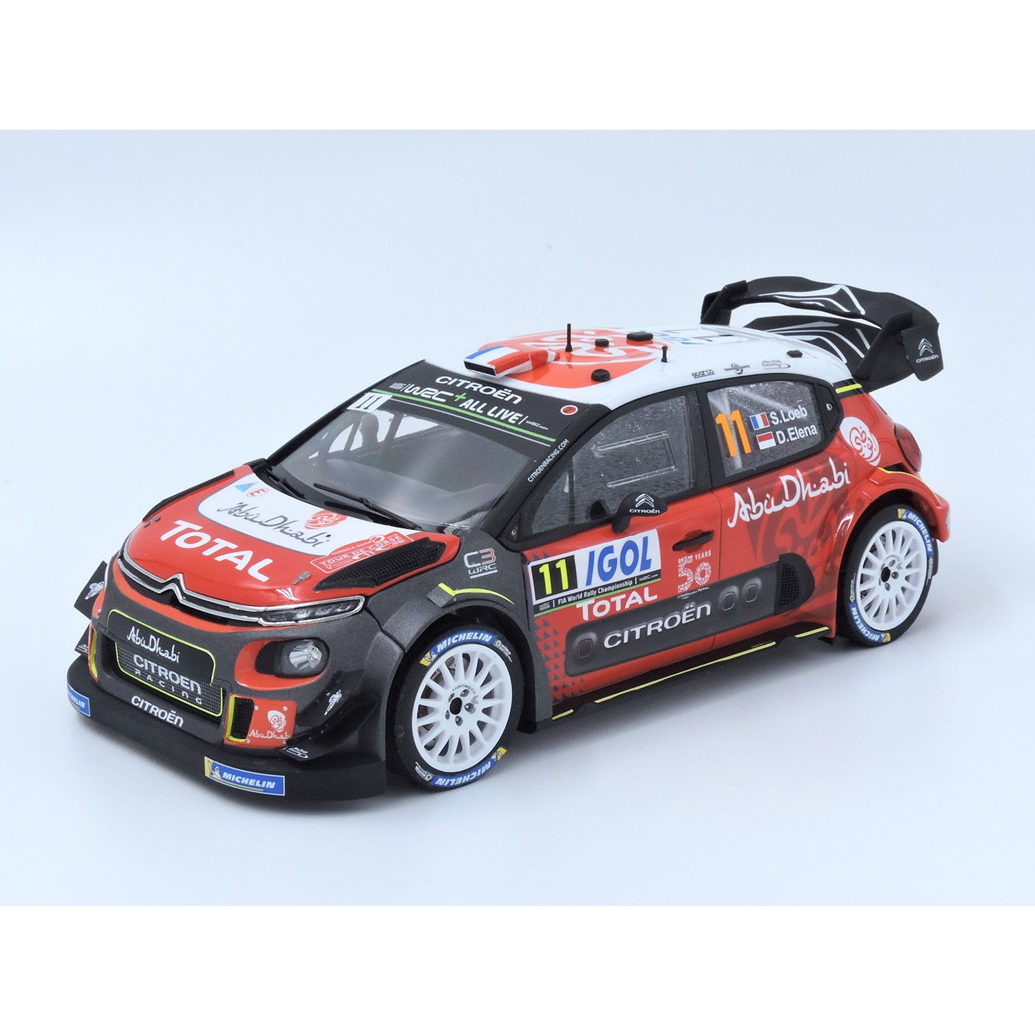 【新品即納】[PTM] (再販) 1/24 シトロエン C3 WRC 2018 ツール・ド・コルス(ターマック仕様) プラモデル(BEL017) ベルキット(20240731)