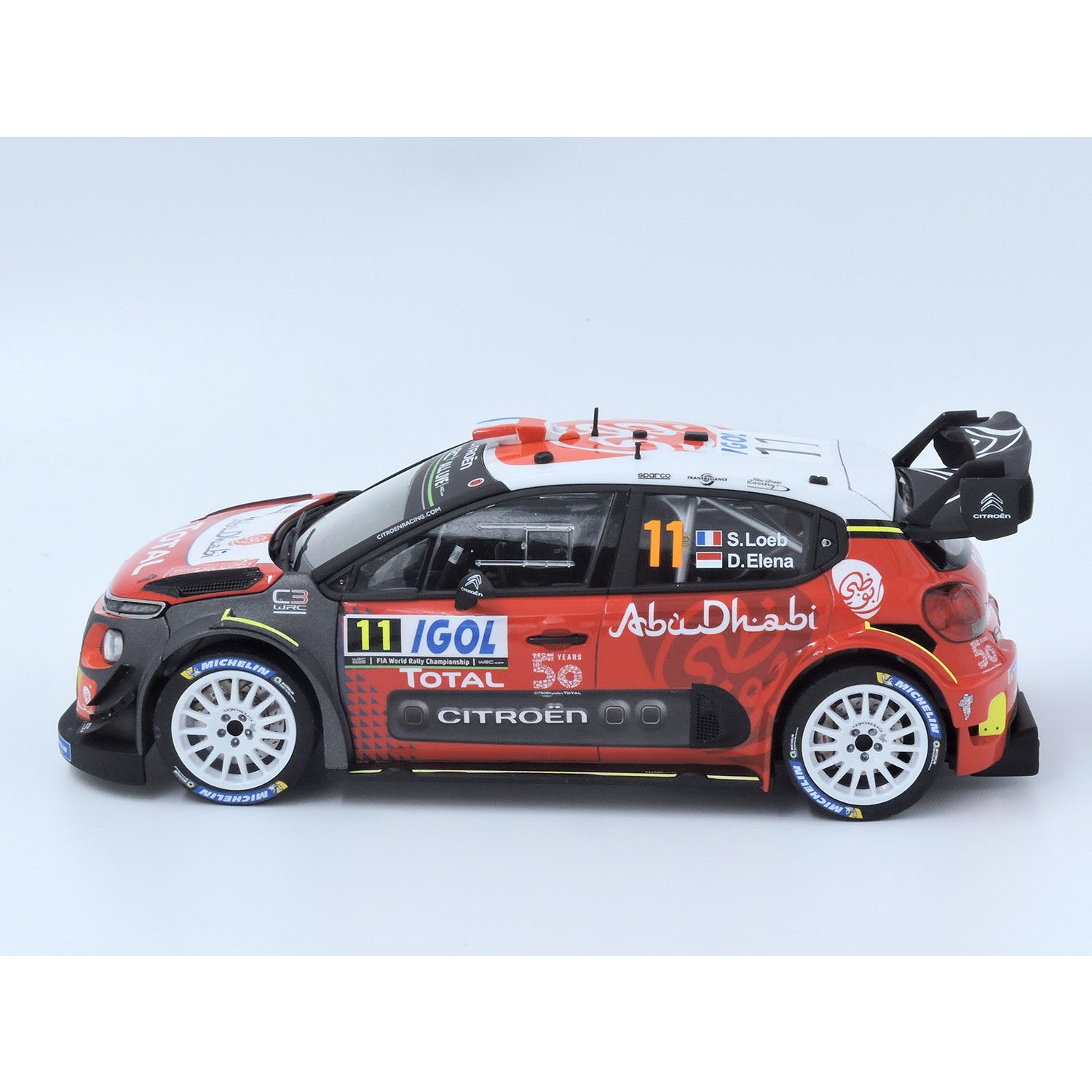【新品即納】[PTM] (再販) 1/24 シトロエン C3 WRC 2018 ツール・ド・コルス(ターマック仕様) プラモデル(BEL017) ベルキット(20240731)