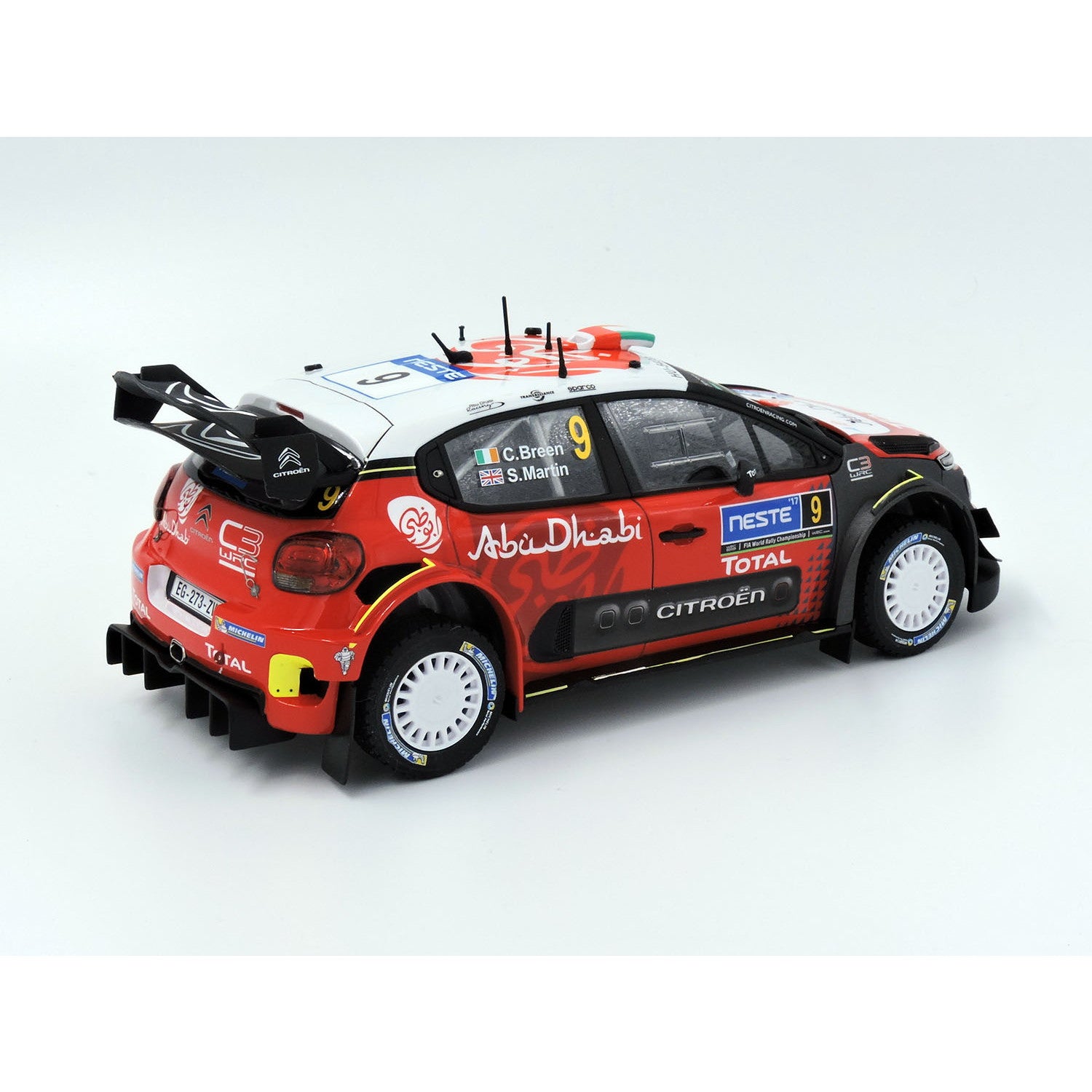 【新品即納】[PTM] (再販) 1/24 シトロエン C3 WRC 2017 フィンランドラリー(グラベル仕様) プラモデル(BEL018) ベルキット(20240731)