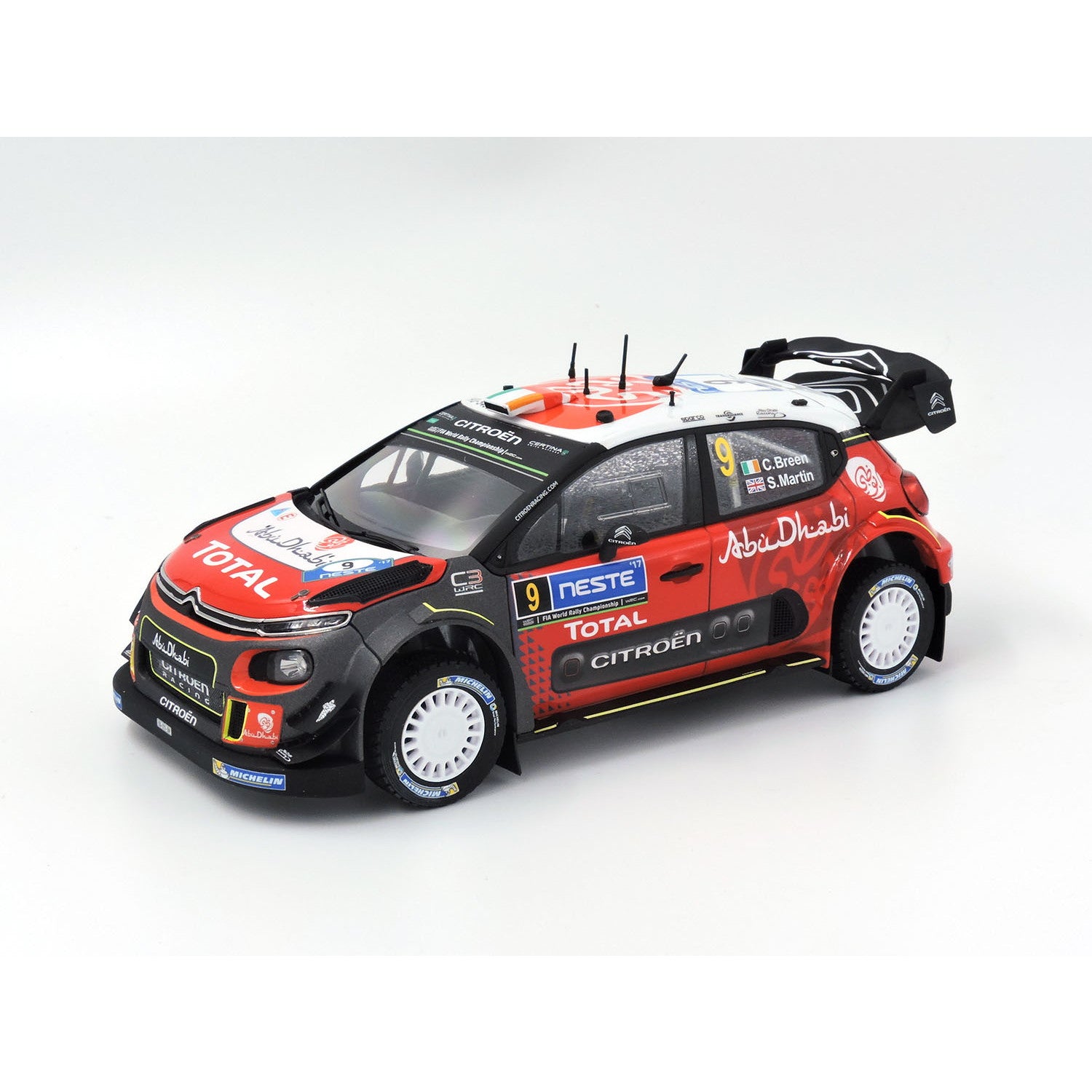 Amazon | ノレブ 1 18 シトロエン C3 WRC 2017 メキシコ ラリー