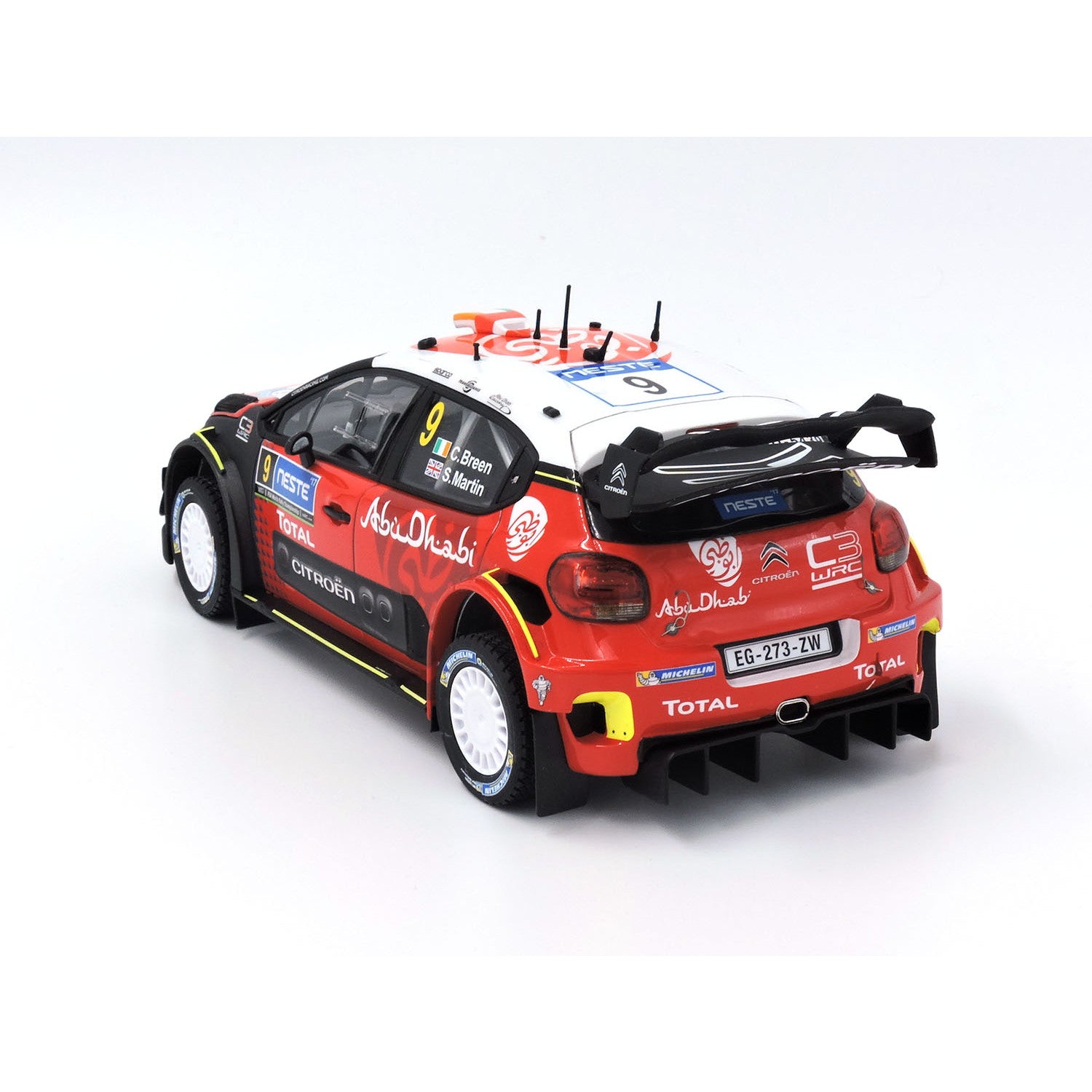 【新品即納】[PTM] (再販) 1/24 シトロエン C3 WRC 2017 フィンランドラリー(グラベル仕様) プラモデル(BEL018) ベルキット(20240731)