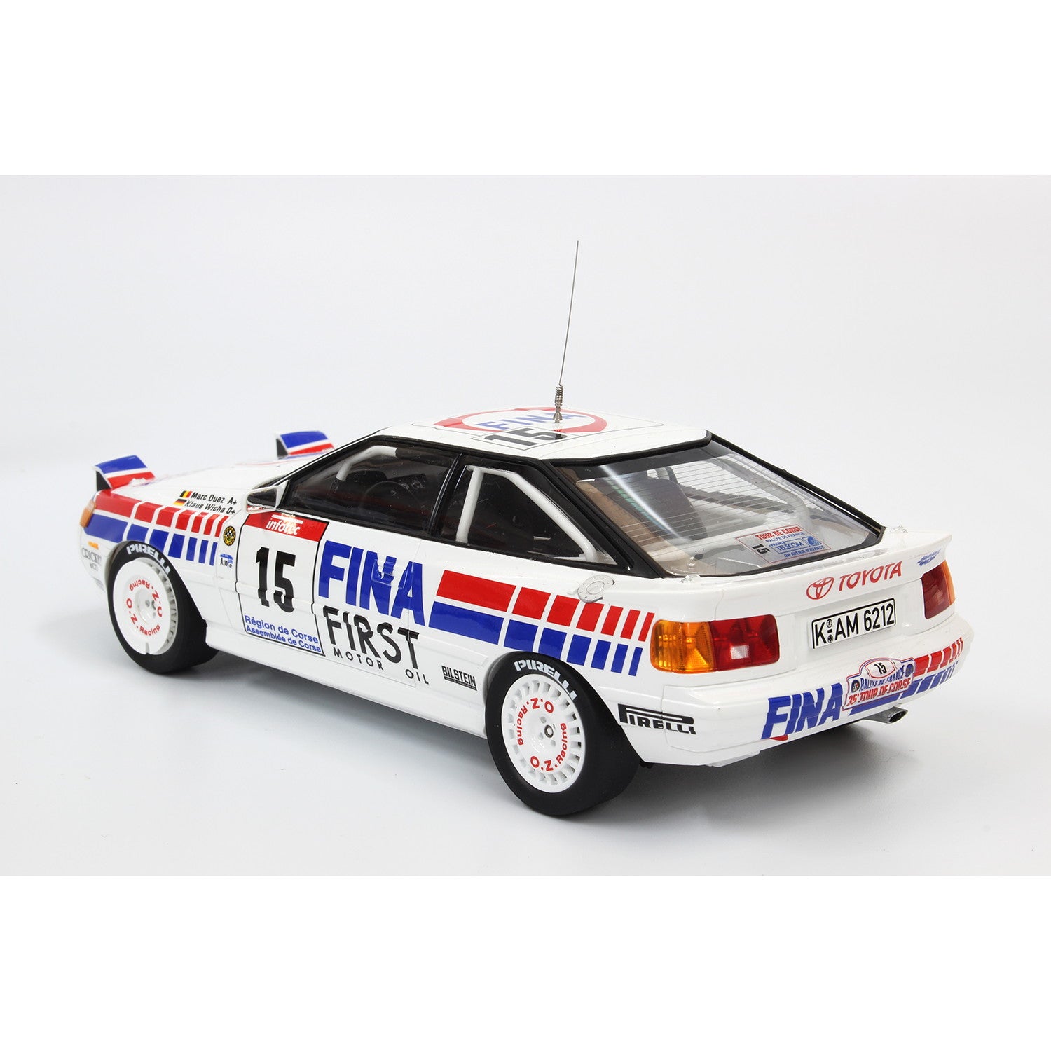 【新品即納】[PTM] (再販) 1/24レーシングシリーズ トヨタ セリカ GT-FOUR ST165 ラリー 1991 ツール・ド・コルス プラモデル(PN24015) プラッツ/nunu(20240731)