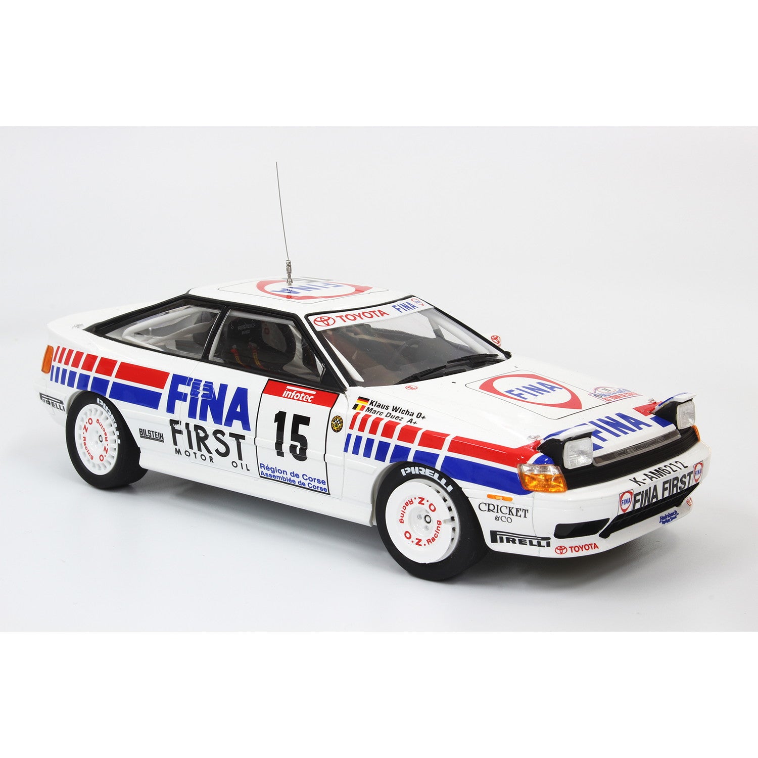 【新品即納】[PTM] (再販) 1/24レーシングシリーズ トヨタ セリカ GT-FOUR ST165 ラリー 1991 ツール・ド・コルス プラモデル(PN24015) プラッツ/nunu(20240731)