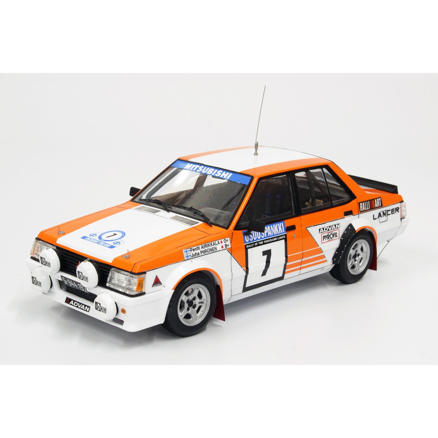 【新品即納】[PTM] (再販) 1/24レーシングシリーズ 三菱 ランサー ターボ 1982 1000湖ラリー プラモデル(PN24018) プラッツ/nunu(20240731)