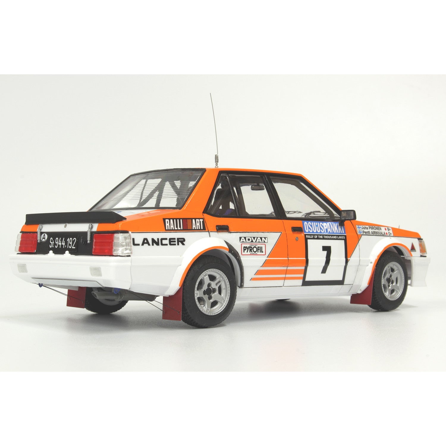 【新品即納】[PTM] (再販) 1/24レーシングシリーズ 三菱 ランサー ターボ 1982 1000湖ラリー プラモデル(PN24018) プラッツ/nunu(20240731)