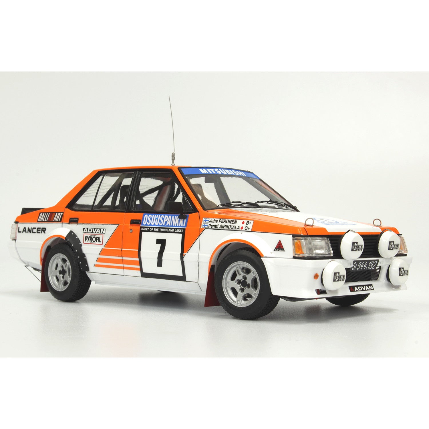 【新品即納】[PTM] (再販) 1/24レーシングシリーズ 三菱 ランサー ターボ 1982 1000湖ラリー プラモデル(PN24018) プラッツ/nunu(20240731)