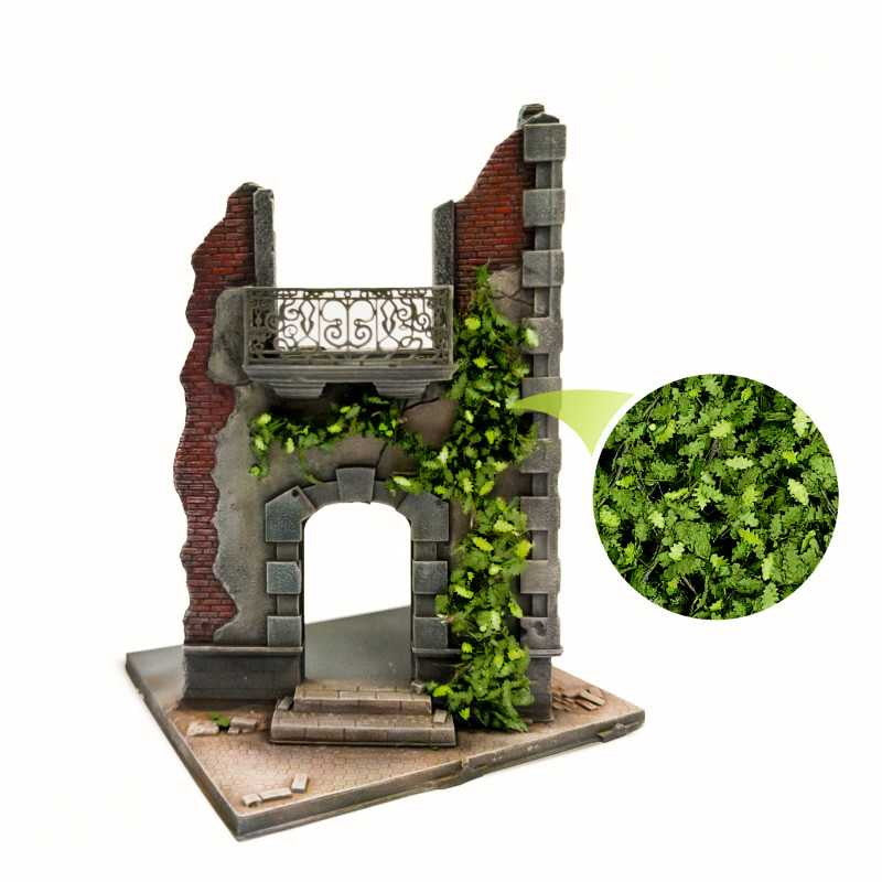 【新品即納】[PTM] ツタの植生シート ライトグリーン(夏のオークの葉) 大 プラモデル用アクセサリ(GSWD-4632) Green Stuff World(グリーンスタッフワールド) (20240828)