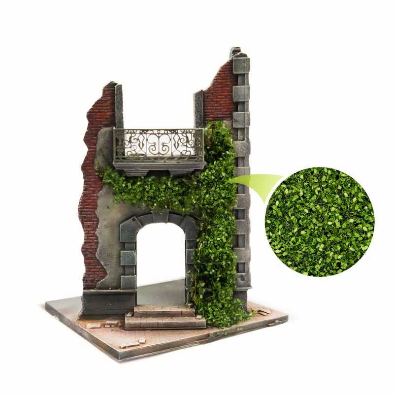 【新品即納】[PTM] ツタの植生シート ライトグリーンオーク(夏のオークの葉) 小 プラモデル用アクセサリ(GSWD-4633) Green Stuff World(グリーンスタッフワールド) (20240828)