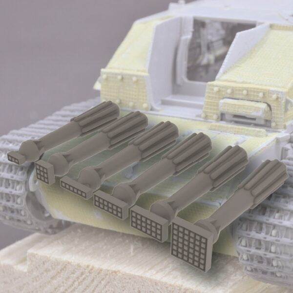 【新品即納】[PTM] 1/35 WWII ドイツ ツィンメリット・コーティングツール ワッフルパターン プラモデル用アクセサリ(HDMT006) HD MODELS(20240930)