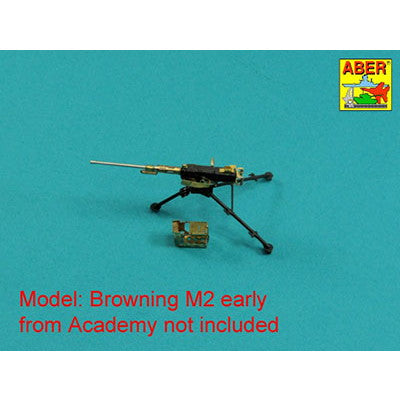 【新品即納】[PTM] 1/35 米・12.7mmブローニングM2銃身初期型 プラモデル用アクセサリ(35L091) ABER(アベール) (20240810)