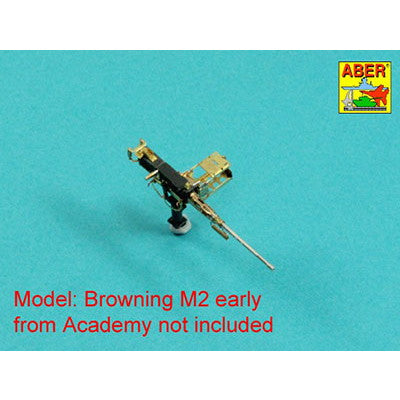 【新品即納】[PTM] 1/35 米・12.7mmブローニングM2銃身初期型 プラモデル用アクセサリ(35L091) ABER(アベール) (20240810)