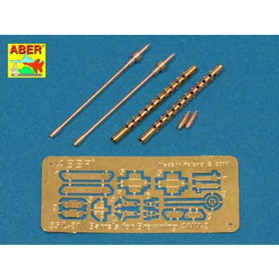 【新品即納】[PTM] 1/35 米・ブローニング12.7mmAN/M2航空機銃身2本 プラモデル用アクセサリ(35L81) ABER(アベール) (20240831)