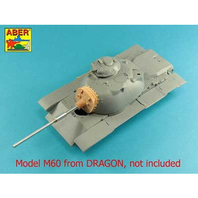 【新品即納】[PTM] 1/35 米・M85車載型重機関銃身・M60/LVTP7/M728用 プラモデル用アクセサリ(35L297) ABER(アベール) (20240831)