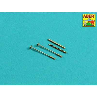 【新品即納】[PTM] 1/32 英・ブローニング.303航空機関砲身フラッシュハイダー付き2本入り プラモデル用アクセサリ(32AL019) ABER(アベール) (20240810)