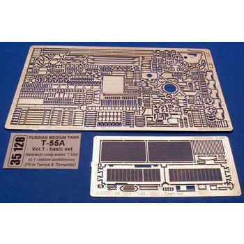 【新品即納】[PTM] 1/35 露・T-55A戦車基本セットVol.1(タミヤ用) プラモデル用アクセサリ(35128) ABER(アベール) (20131112)