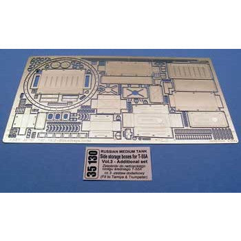 【新品即納】[PTM] 1/35 露・T-55A戦車工具箱セットVol.3(タミヤ用) プラモデル用アクセサリ(35130) ABER(アベール) (20131112)